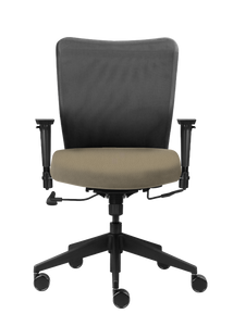 Part-Time Task Chair, Inertia Chair, by Allseating (Carpet Casters) (For CBI Health)