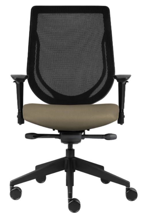 Full-Time Task Chair: You Chair, by Allseating (Hard Surface Casters) (for CBI Health)